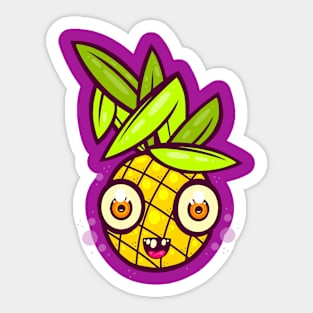 Pineapple Kid Sticker